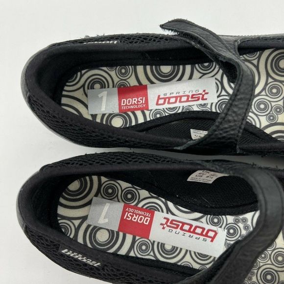 Spring Boost Dorsi Technology Black Leather Mary Jane Comfort shoe women’s 8.5 - Picture 3 of 7